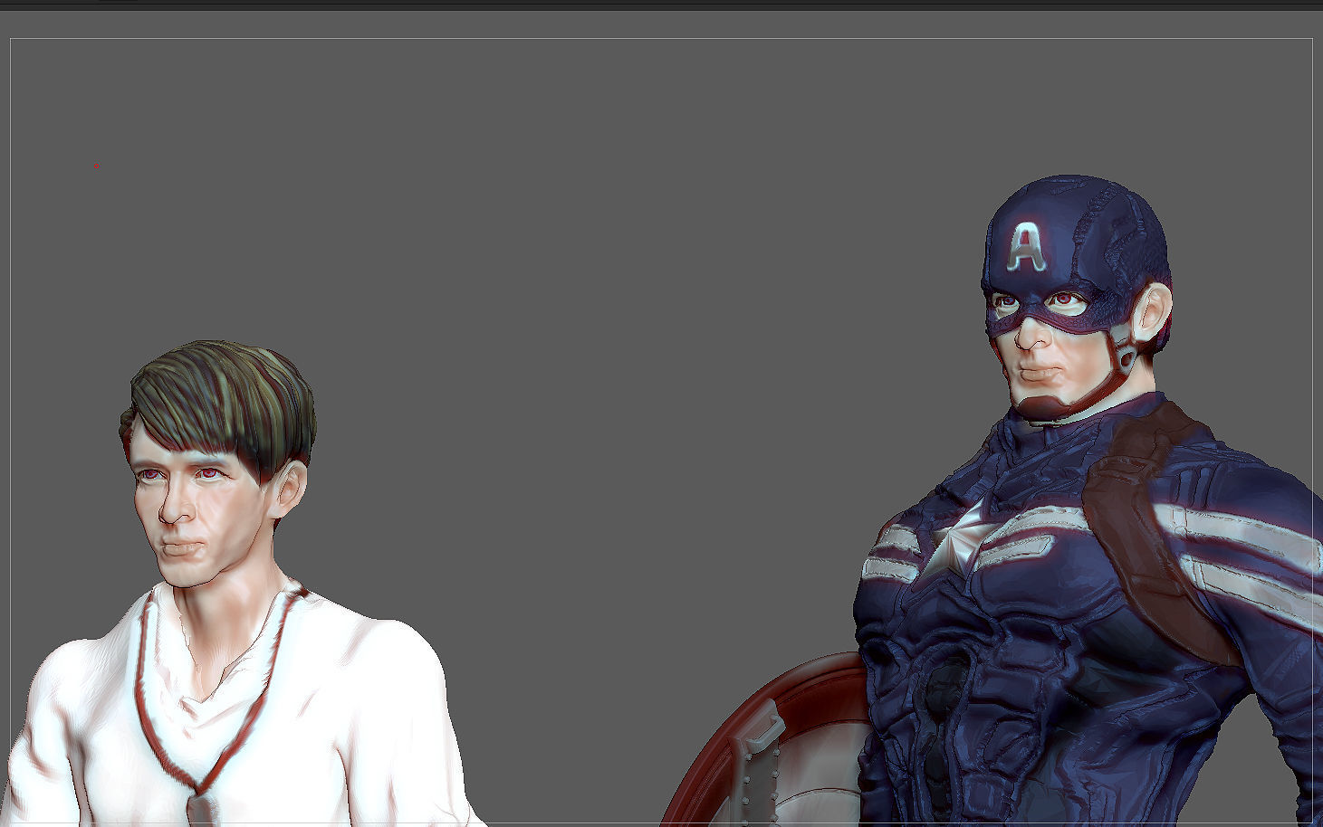 CAPTAIN AMERICA WINTER SOLDIER STEVE ROGERS MARVEL AVENGERS 3D print model_4