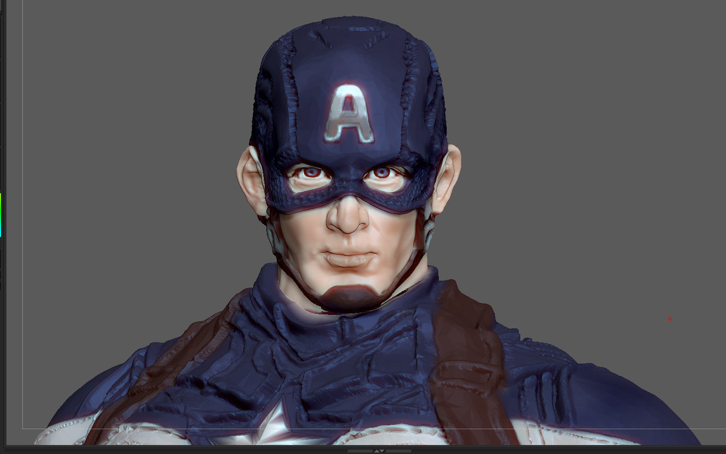 CAPTAIN AMERICA WINTER SOLDIER STEVE ROGERS MARVEL AVENGERS 3D print model_2