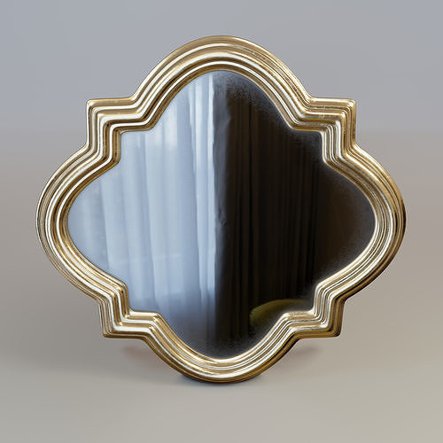  Quatrefoil mirror  3D model