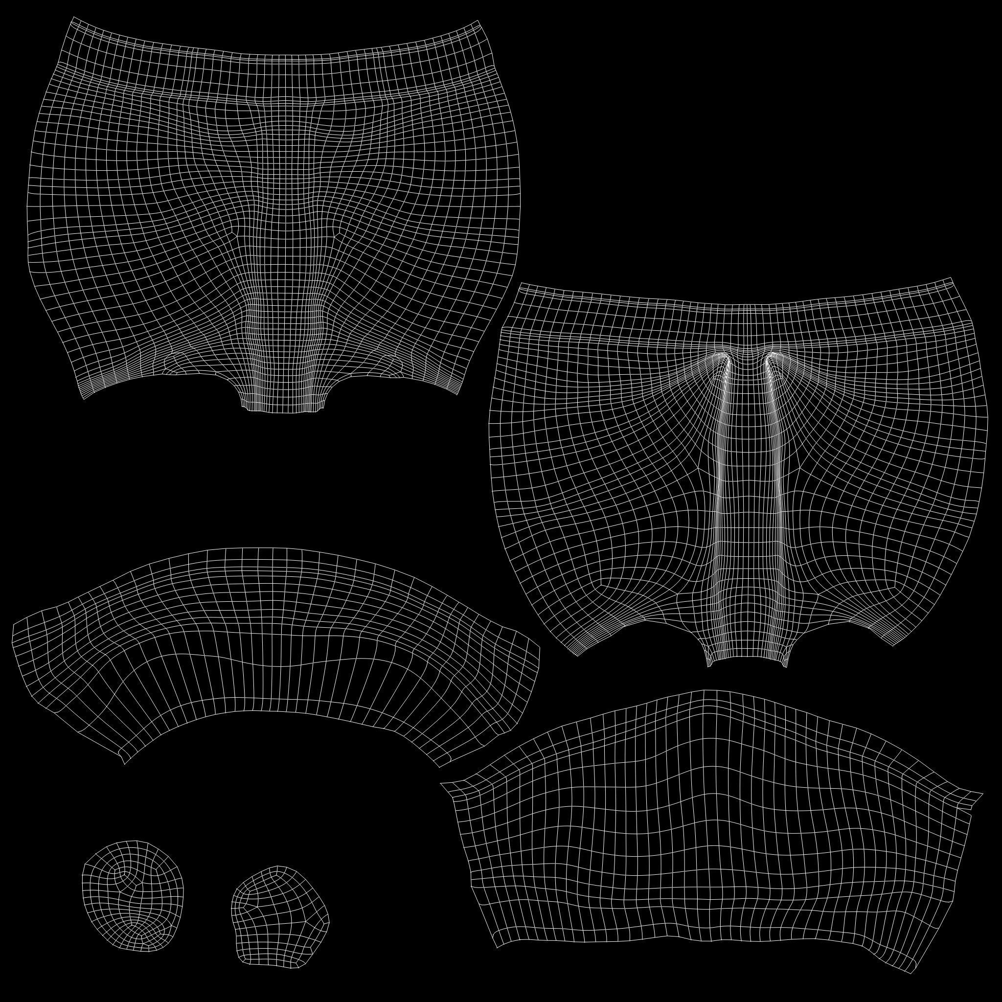 Fat Woman Villager 3D model_12