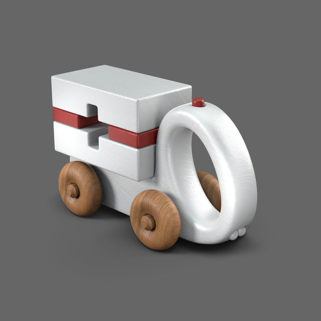 CAD Ambulance 3D print model