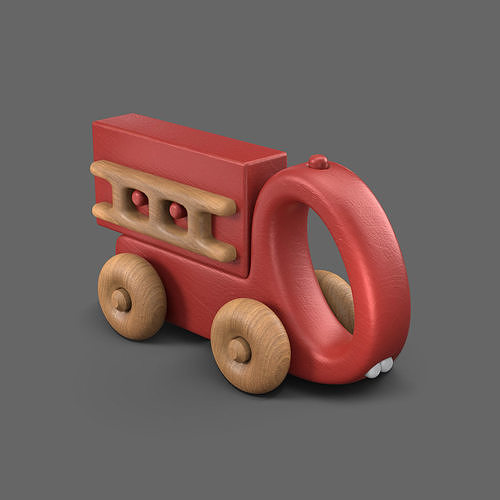 CAD Fire Engine 3D print model