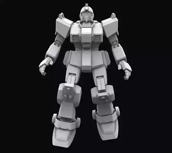 Gundam mobile suit MS RGM 79G GM model