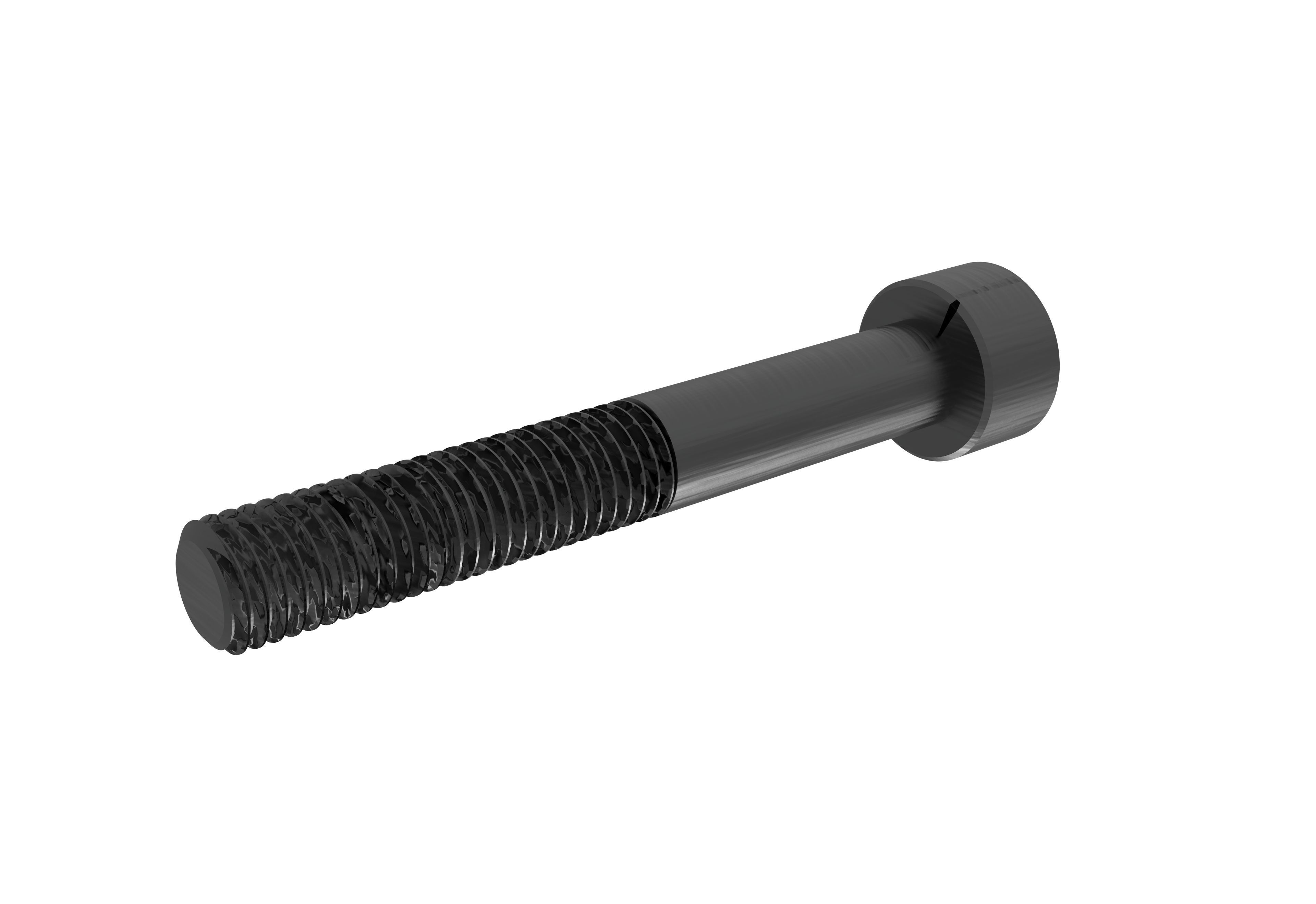 SOCKET HEAD CAP SCREW M7  LENGTH-50mm 3D model_5