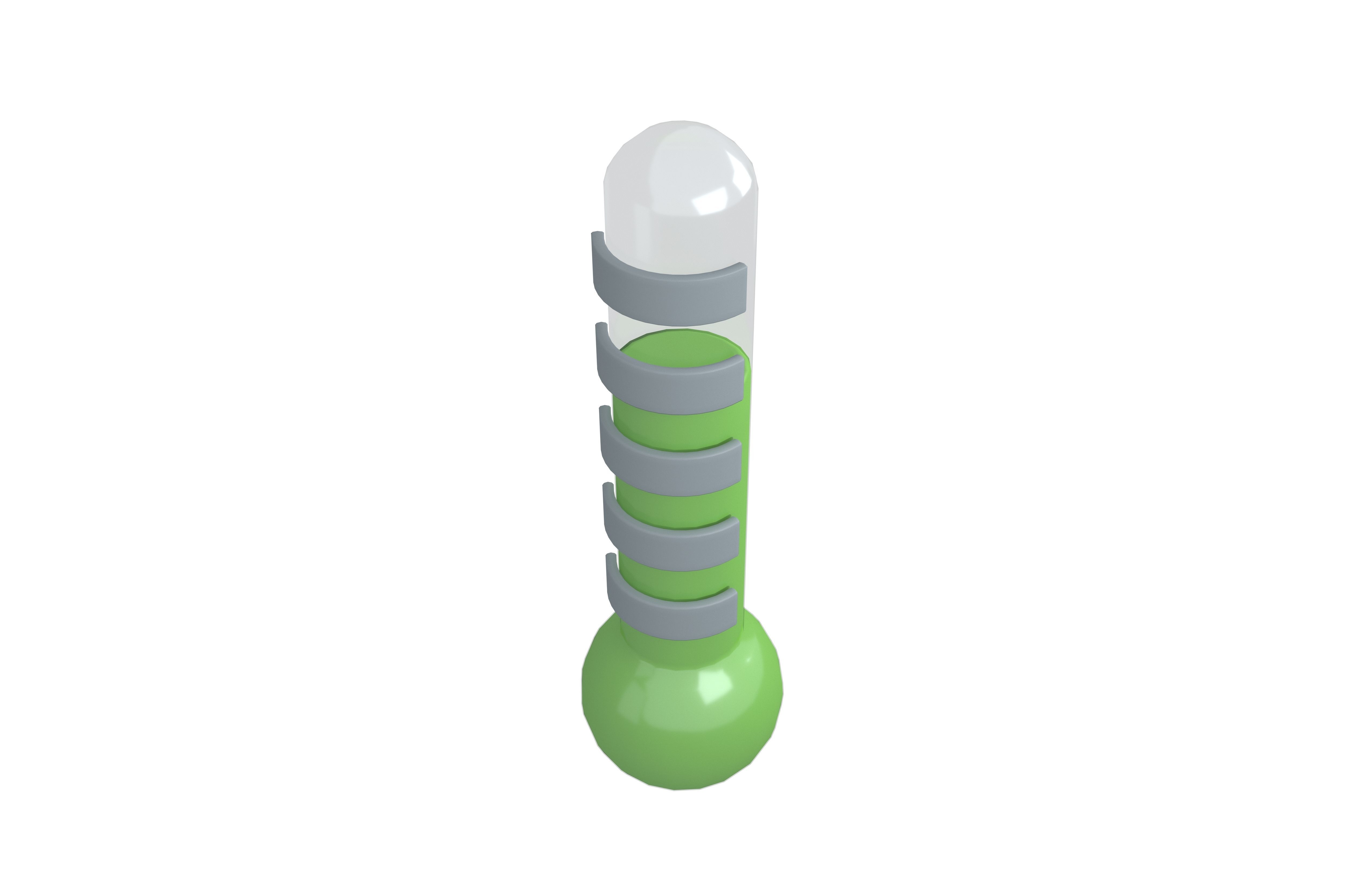 Thermometer v1 006 Low-poly 3D model_3