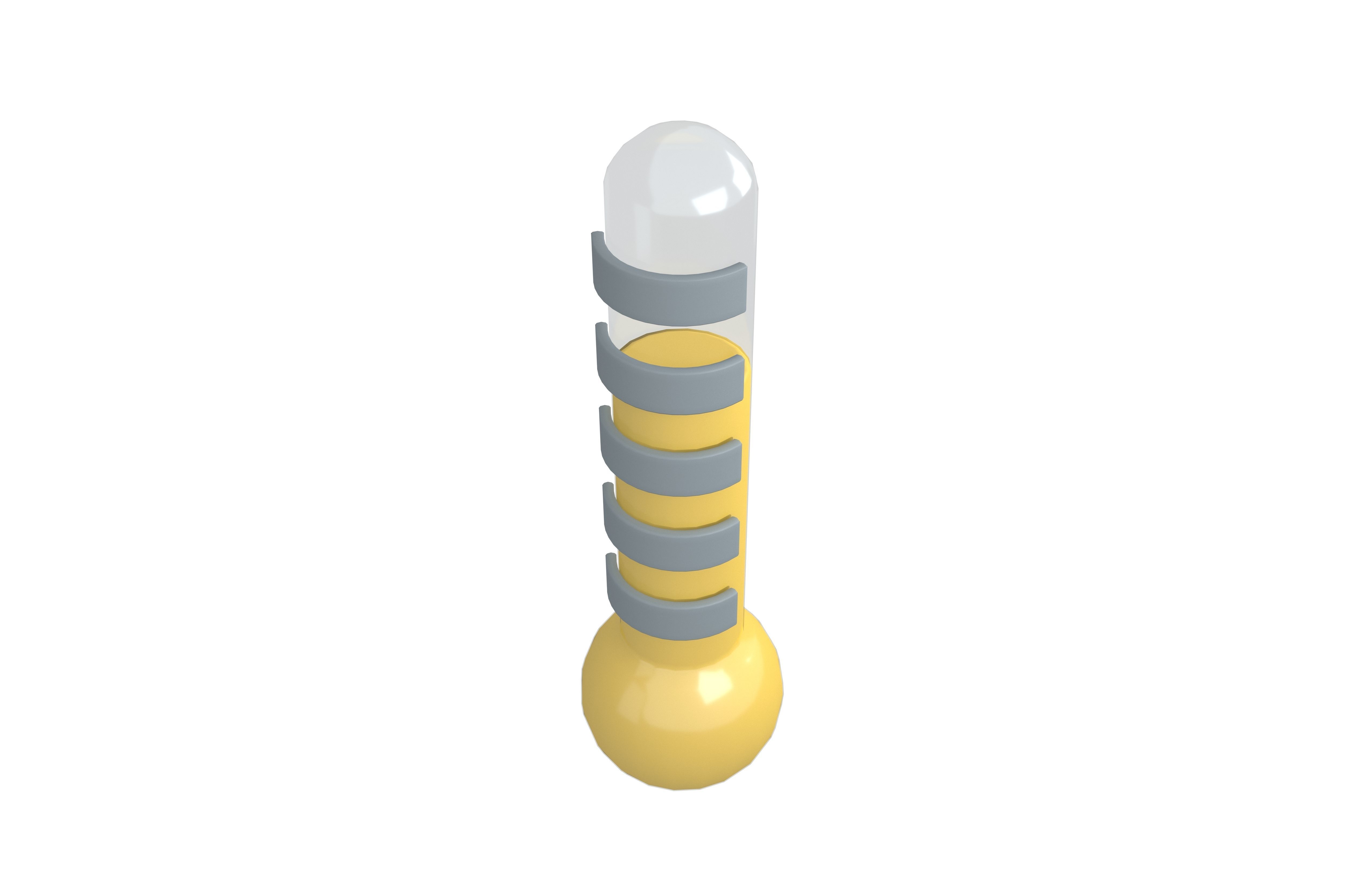 Thermometer v1 007 Low-poly 3D model_3