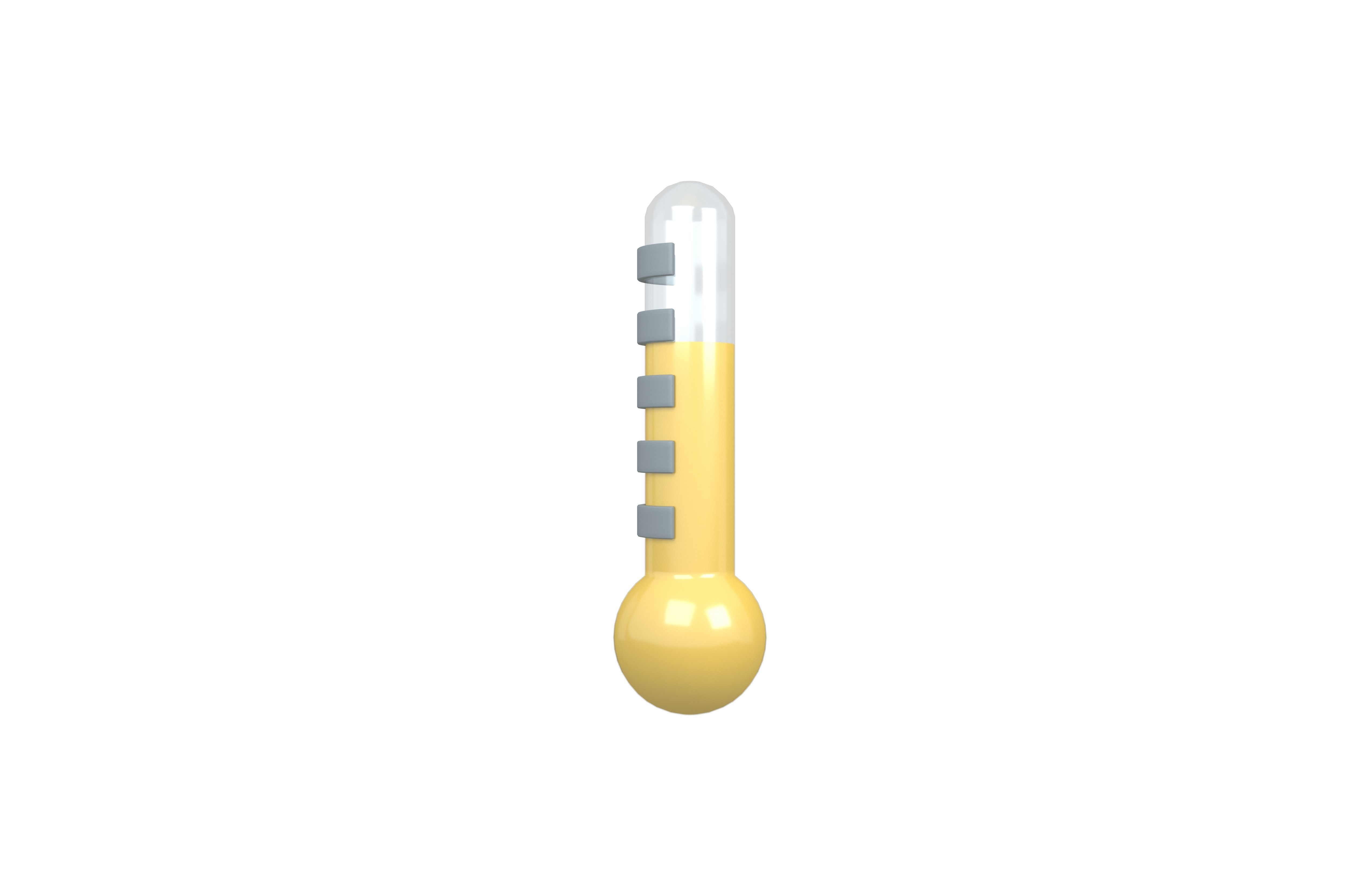 Thermometer v1 007 Low-poly 3D model_1