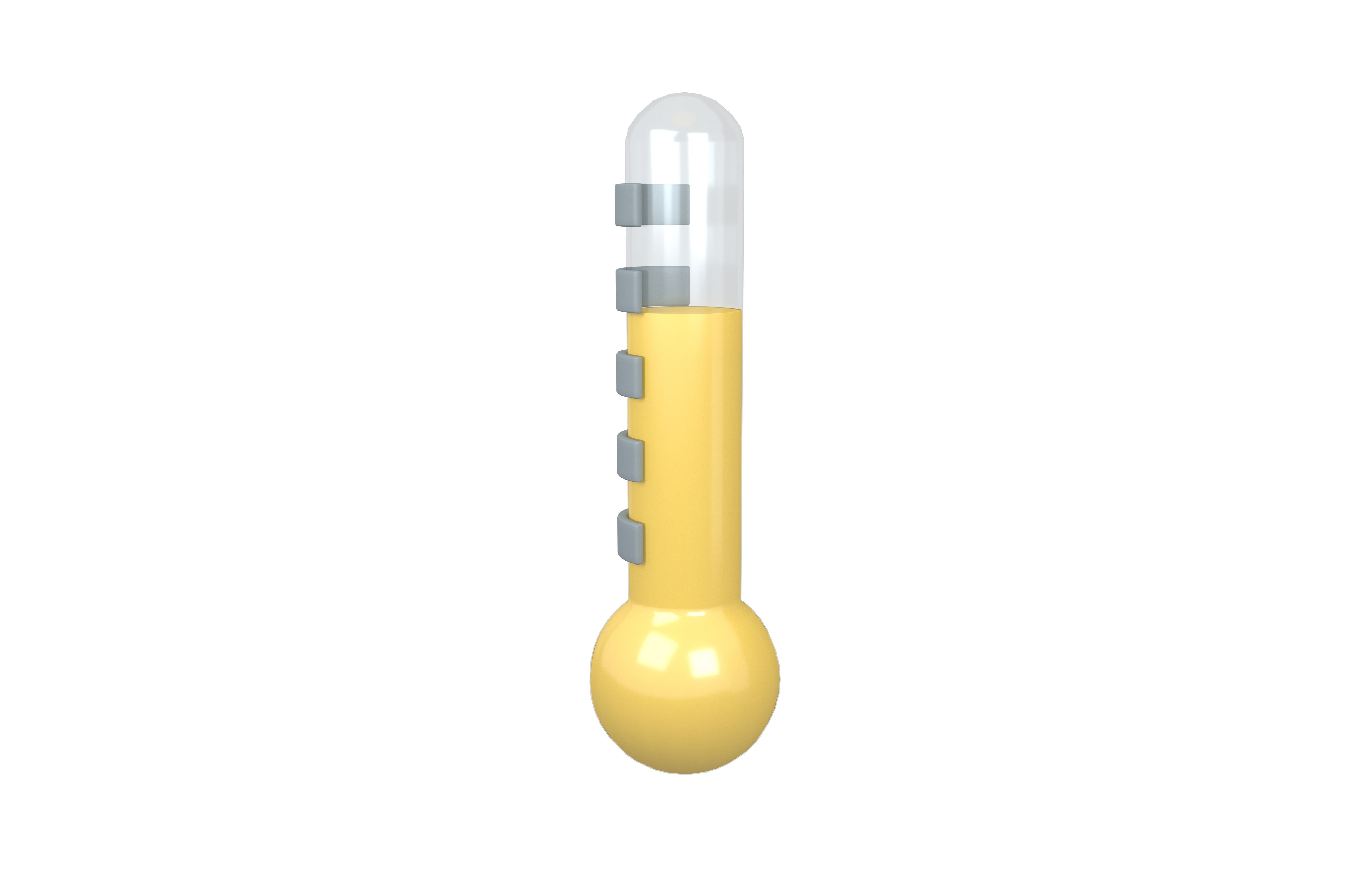 Thermometer v1 007 Low-poly 3D model_2