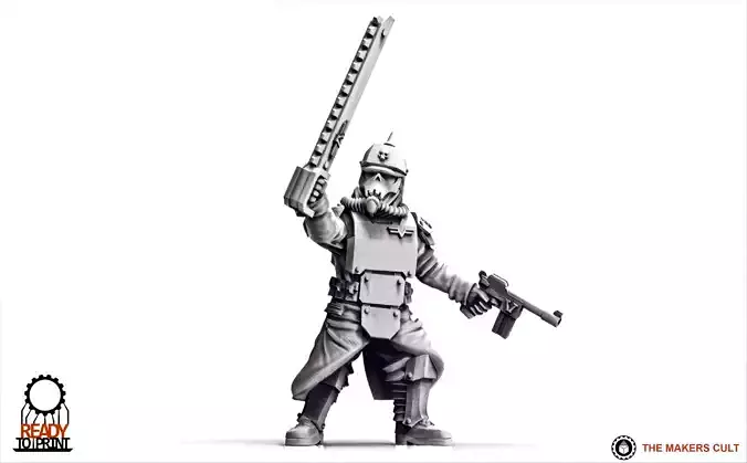 Valour Korps - Sergeant Mauser 3D print model