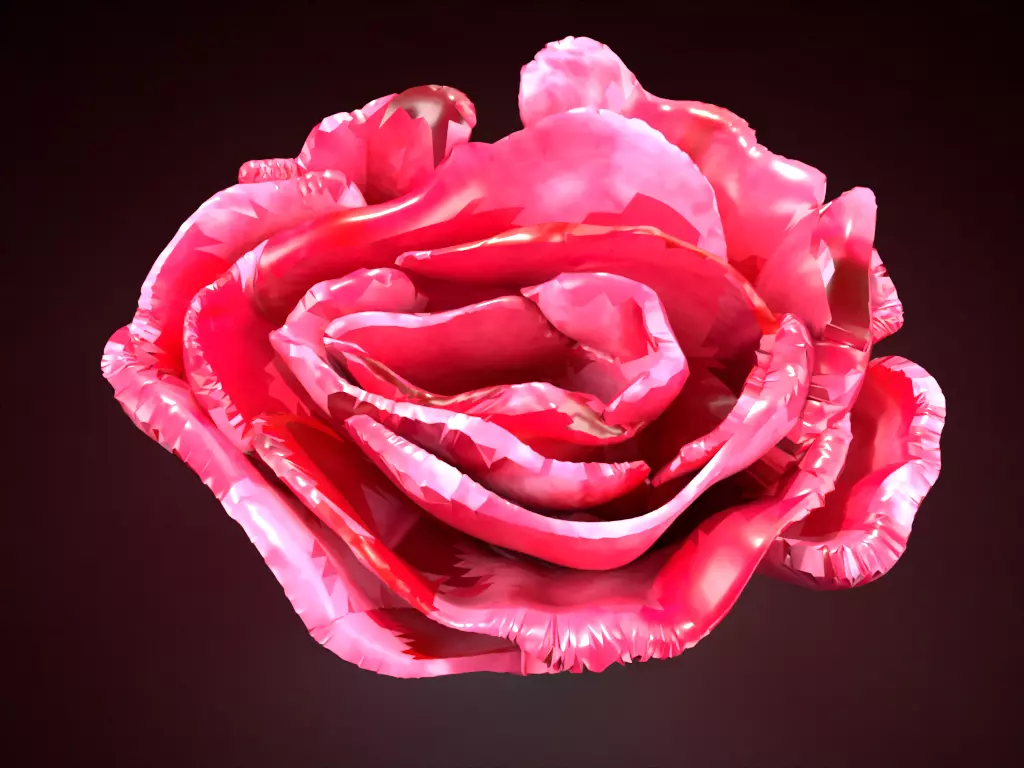 Vuvla flower  Free 3D model_0