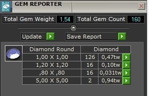 earrings with diamonds 3D print model_4