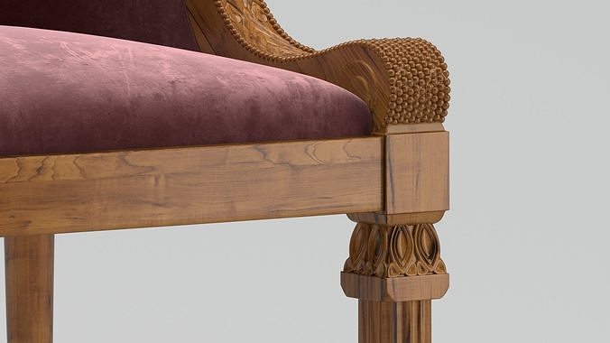 Chair 202 3D model 2