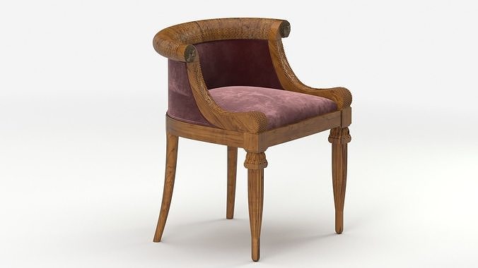 Chair 202 3D model 7