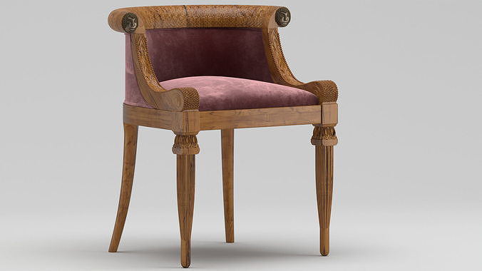 Chair 202 3D model 5