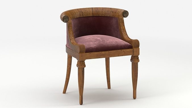 Chair 202 3D model 6