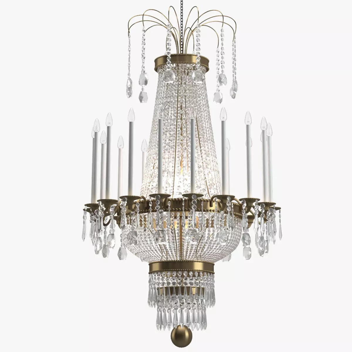 Chandelier 20 3D model
