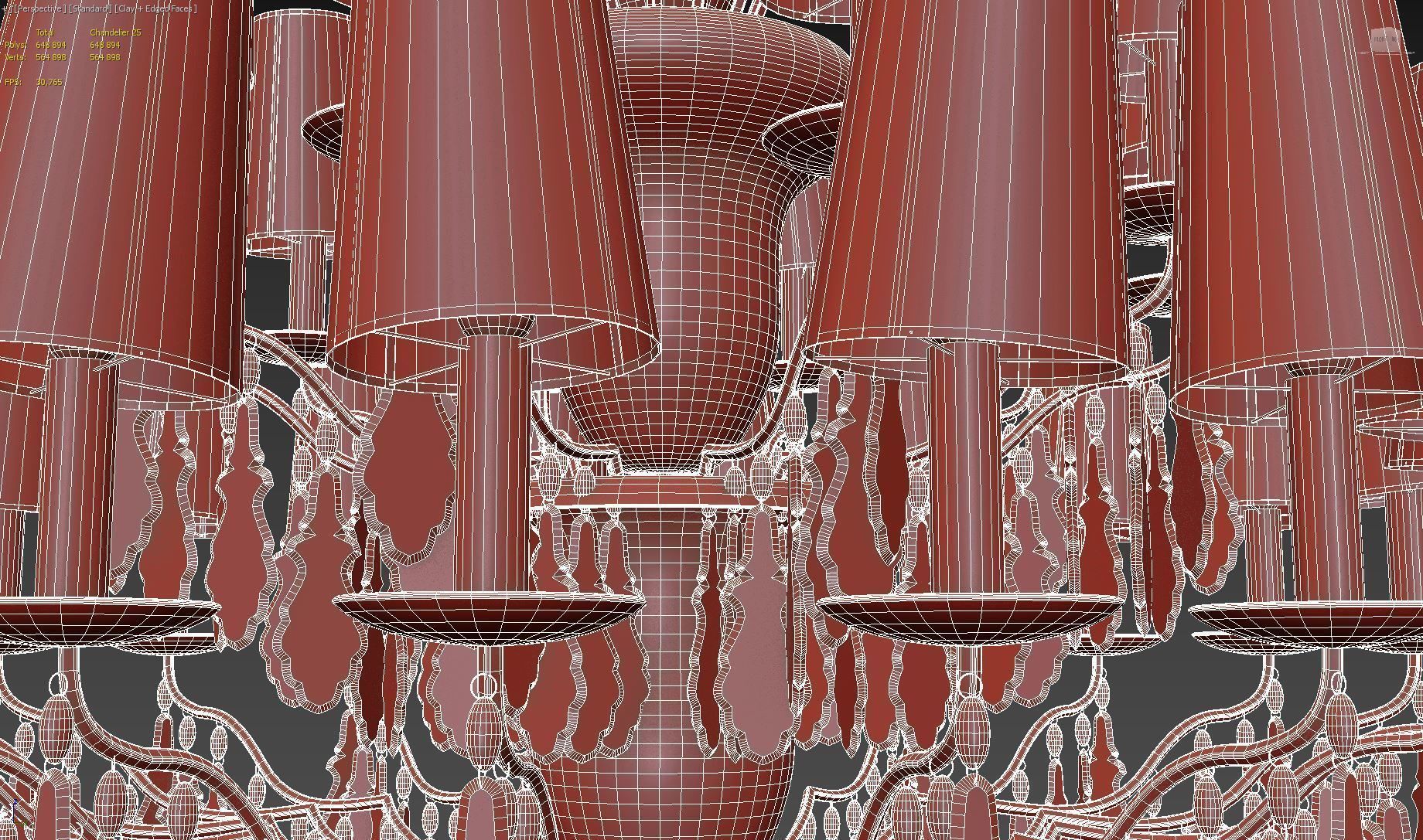 Chandelier 25 3D model_19