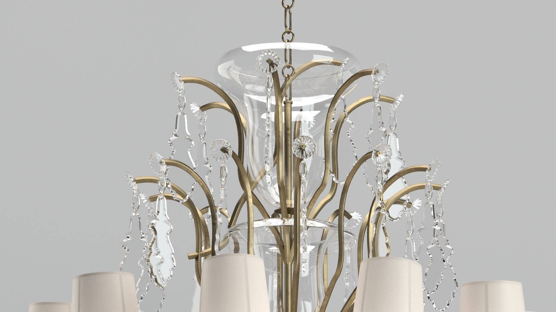 Chandelier 25 3D model_1