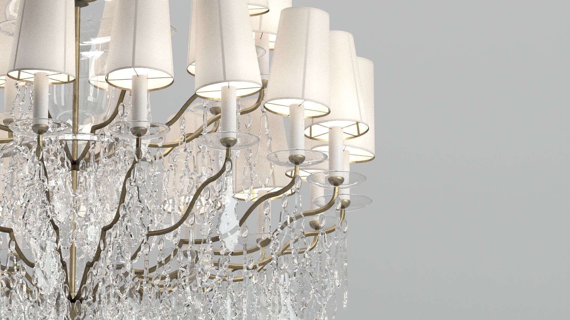 Chandelier 25 3D model_2