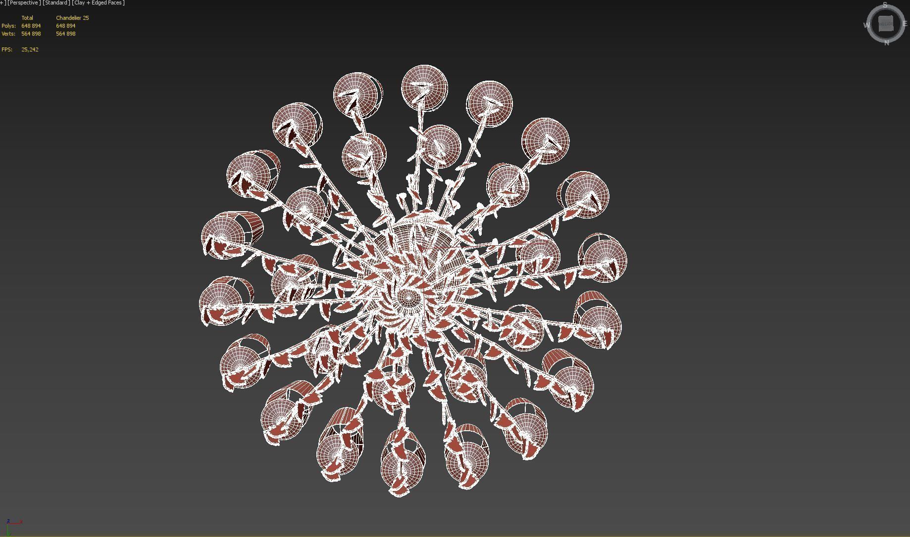 Chandelier 25 3D model_18