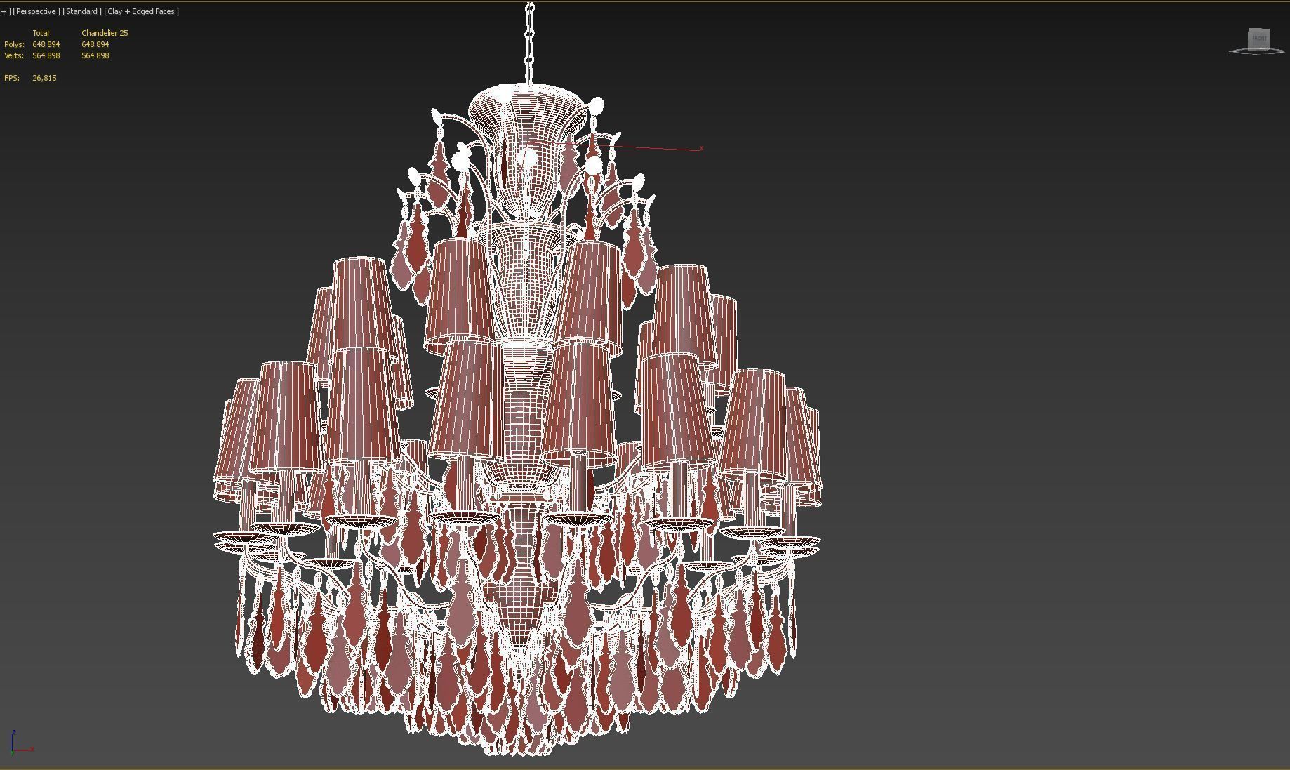 Chandelier 25 3D model_17