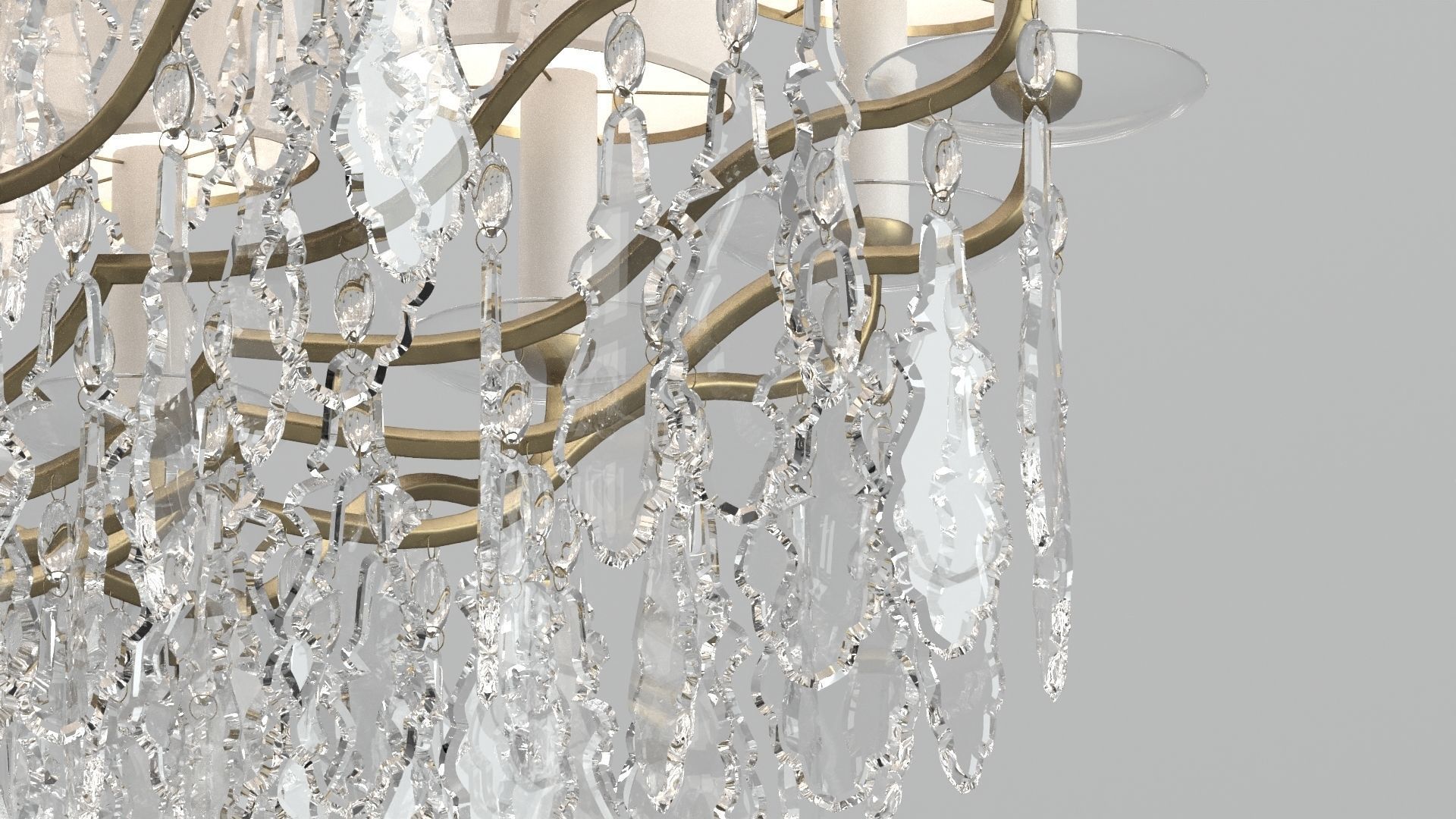 Chandelier 25 3D model_3
