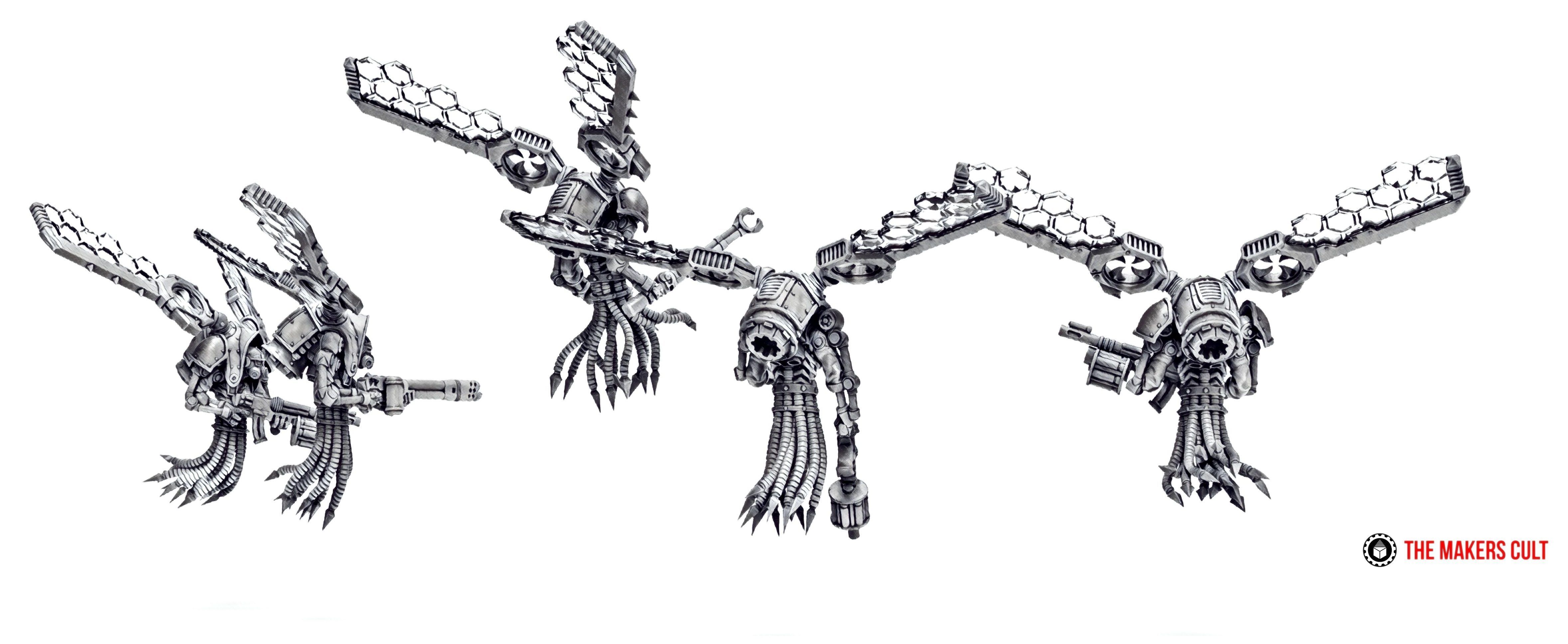 Dark Techno Vespaxii 3D print model_2