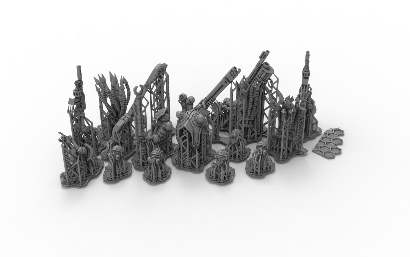 Dark Techno Vespaxii 3D print model_5