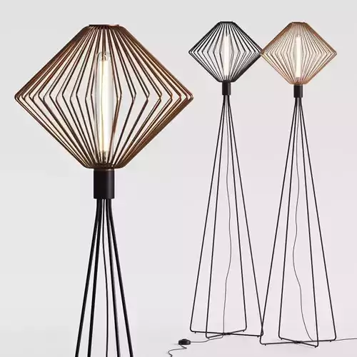 Wever and Ducre Wiro Diamond Floor Lamps