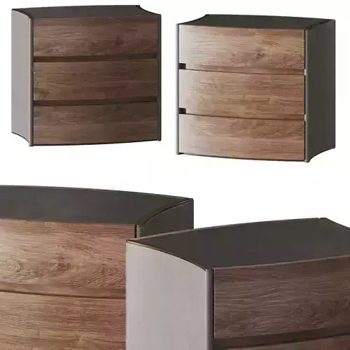 Paolo Castelli Dea Bedside Table