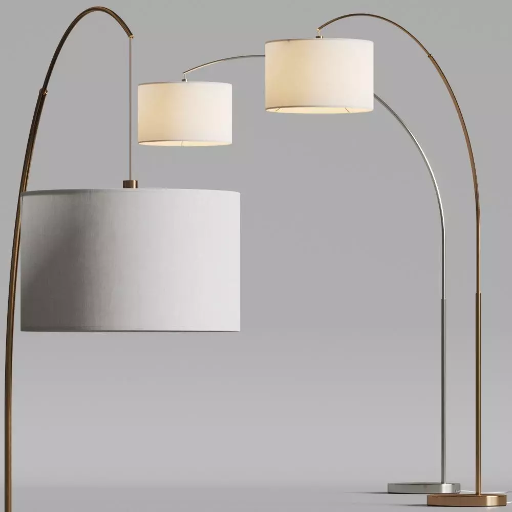 CB2 Exclusive Big Dipper Arc Floor Lamps 3D model