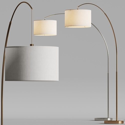 CB2 Exclusive Big Dipper Arc Floor Lamps 3D model
