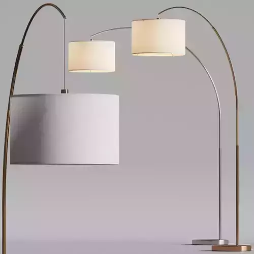 CB2 Exclusive Big Dipper Arc Floor Lamps