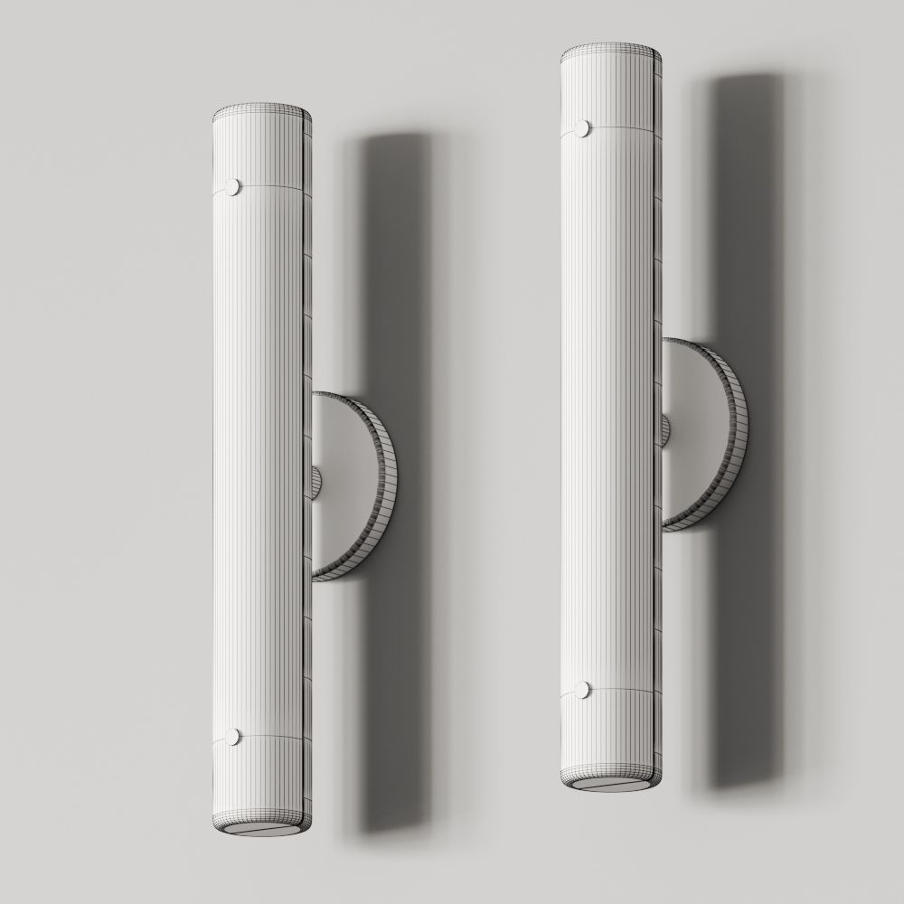 Roll and Hill Counterweight Circle Sconce 3D model_2
