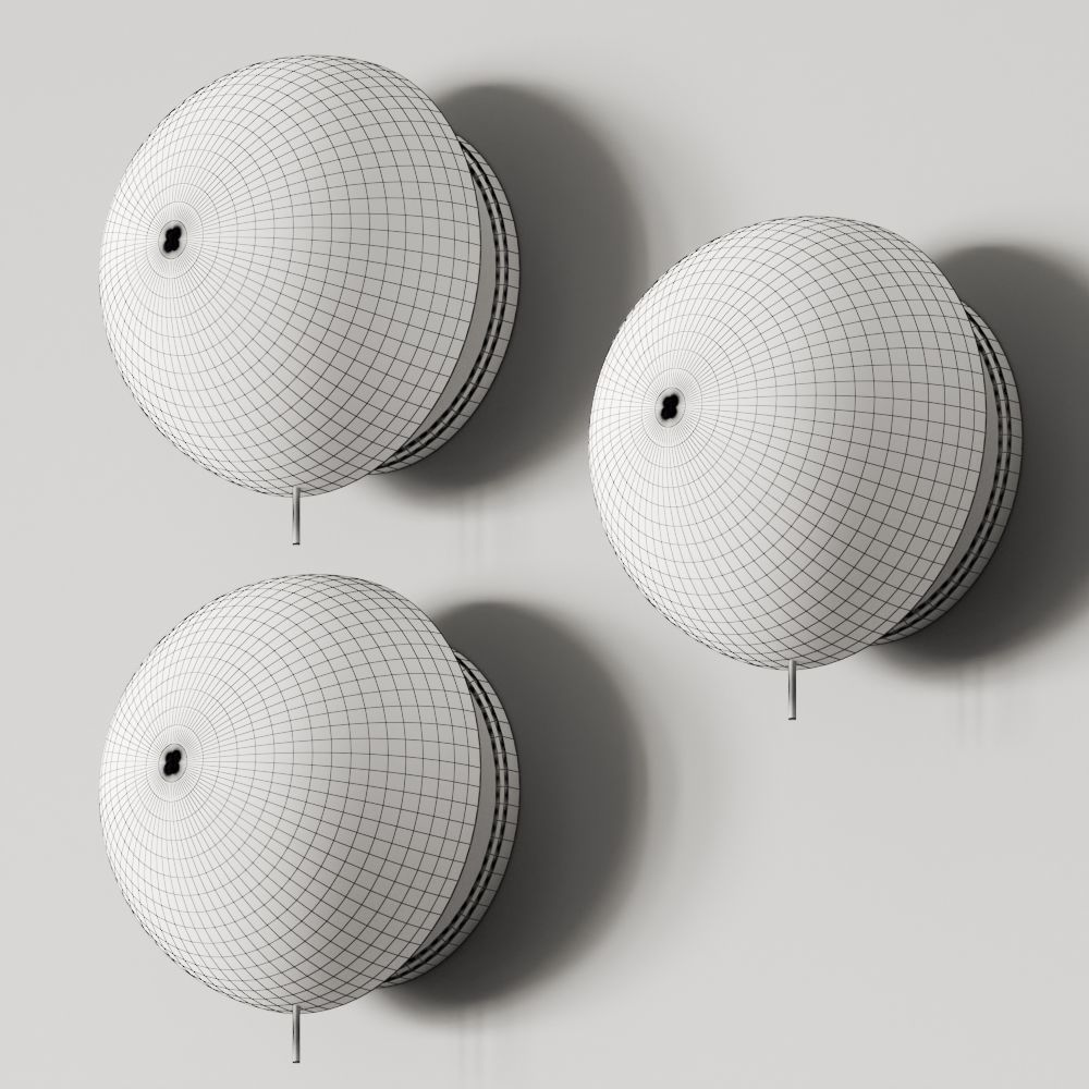 Roll and Hill Eclipse Sconce 3D model_2