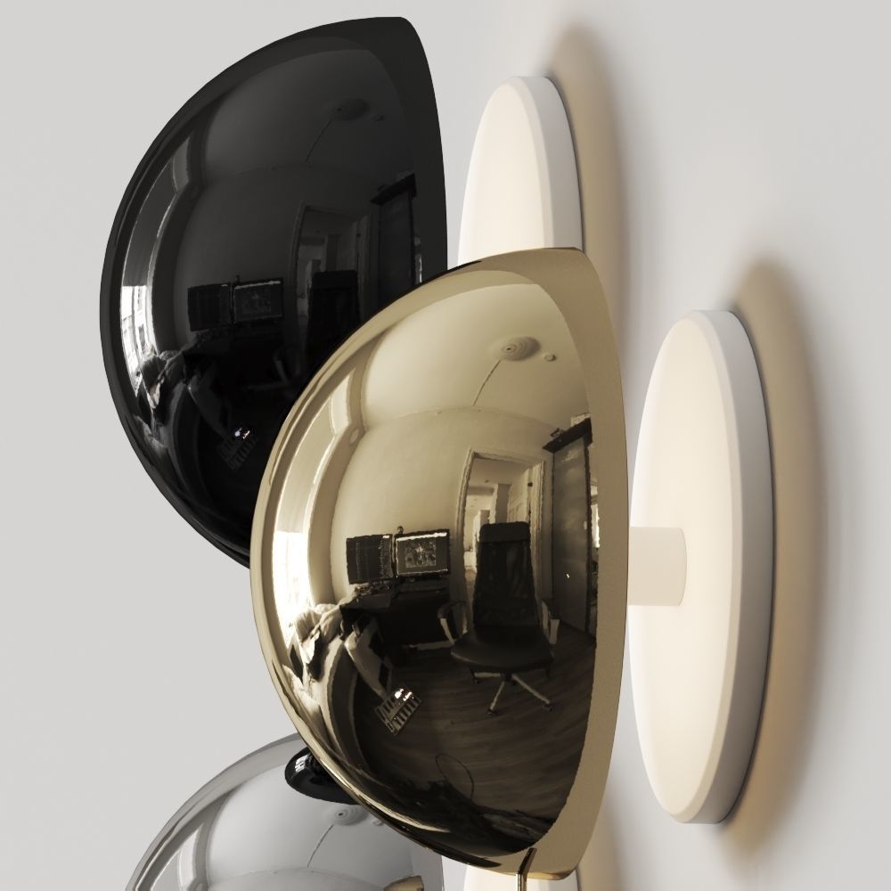 Roll and Hill Eclipse Sconce 3D model_1