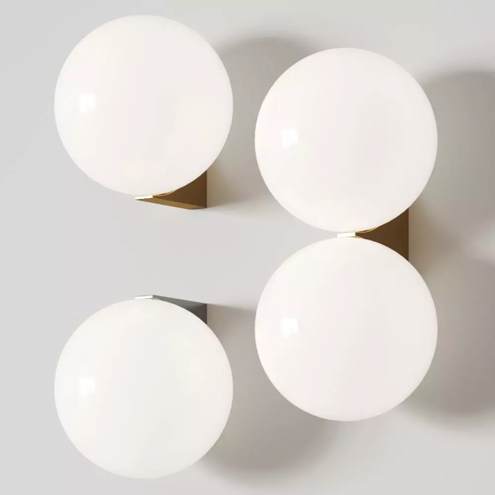 Michael Anastassiades Single and Double Wall Lamps 3D model_0