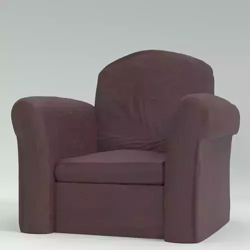 Old Armchair 3D PBR Model