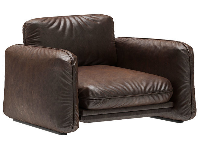 Baxter BRIGITTE armchair 3D model