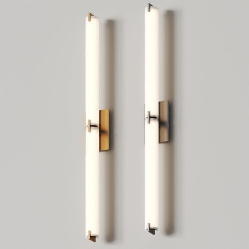 George Kovacs Tube Double Led Bar Wall Lamp 3D model