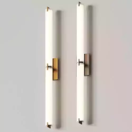 George Kovacs Tube Double Led Bar Wall Lamp 3D model