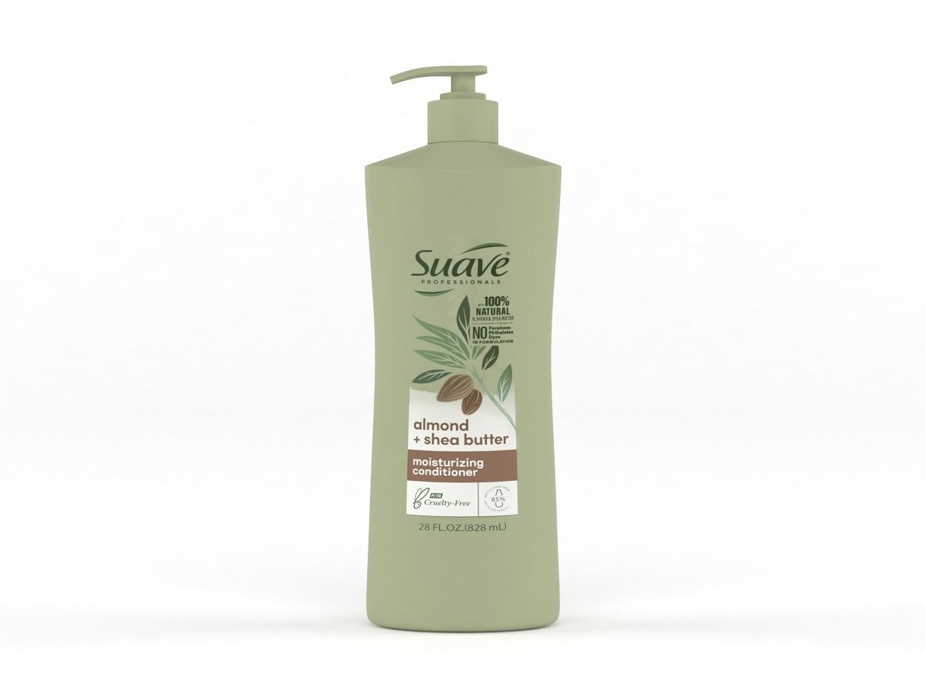 Suave Shampoo and Conditioner 3D model_1