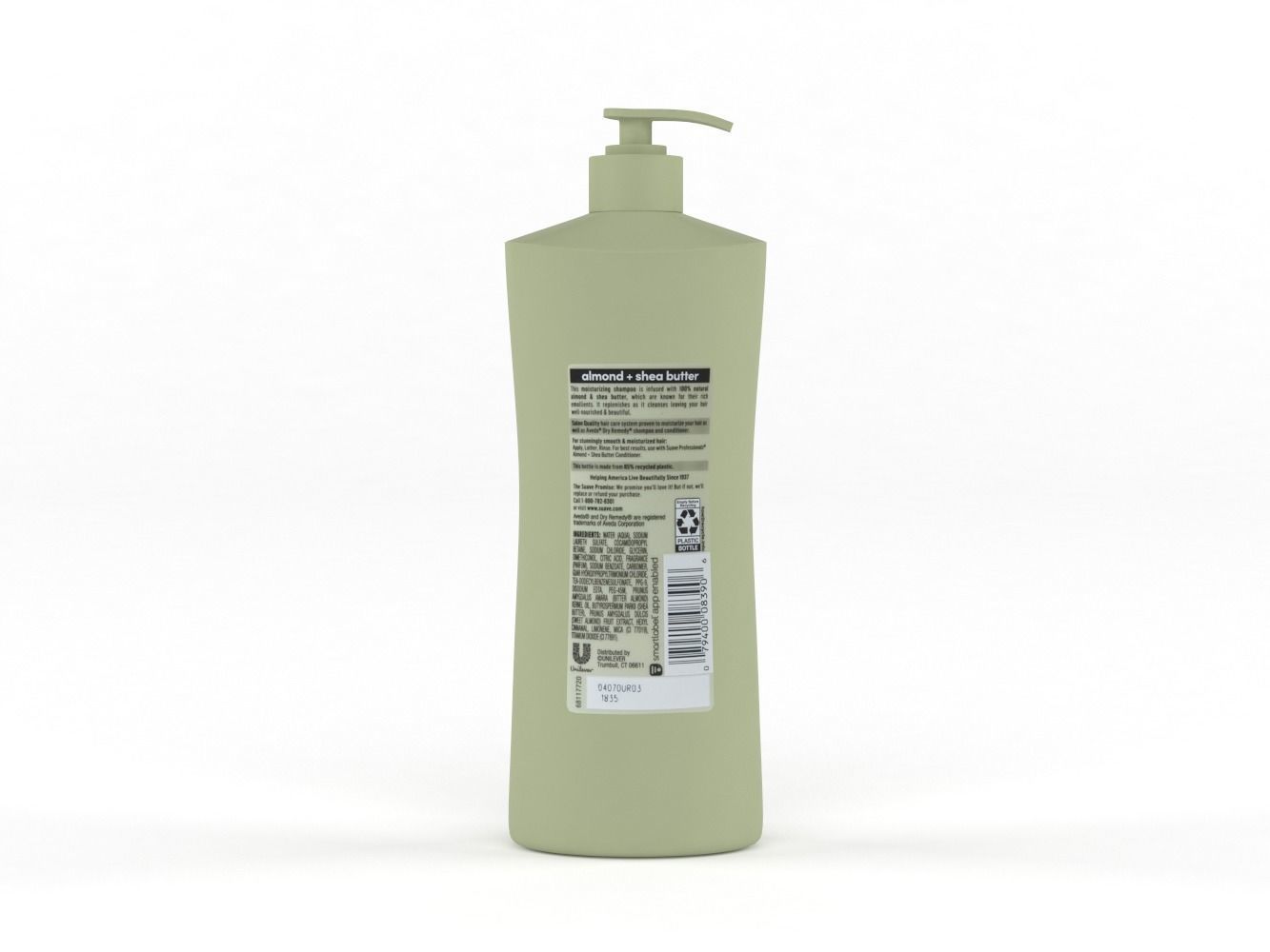 Suave Shampoo and Conditioner 3D model_2