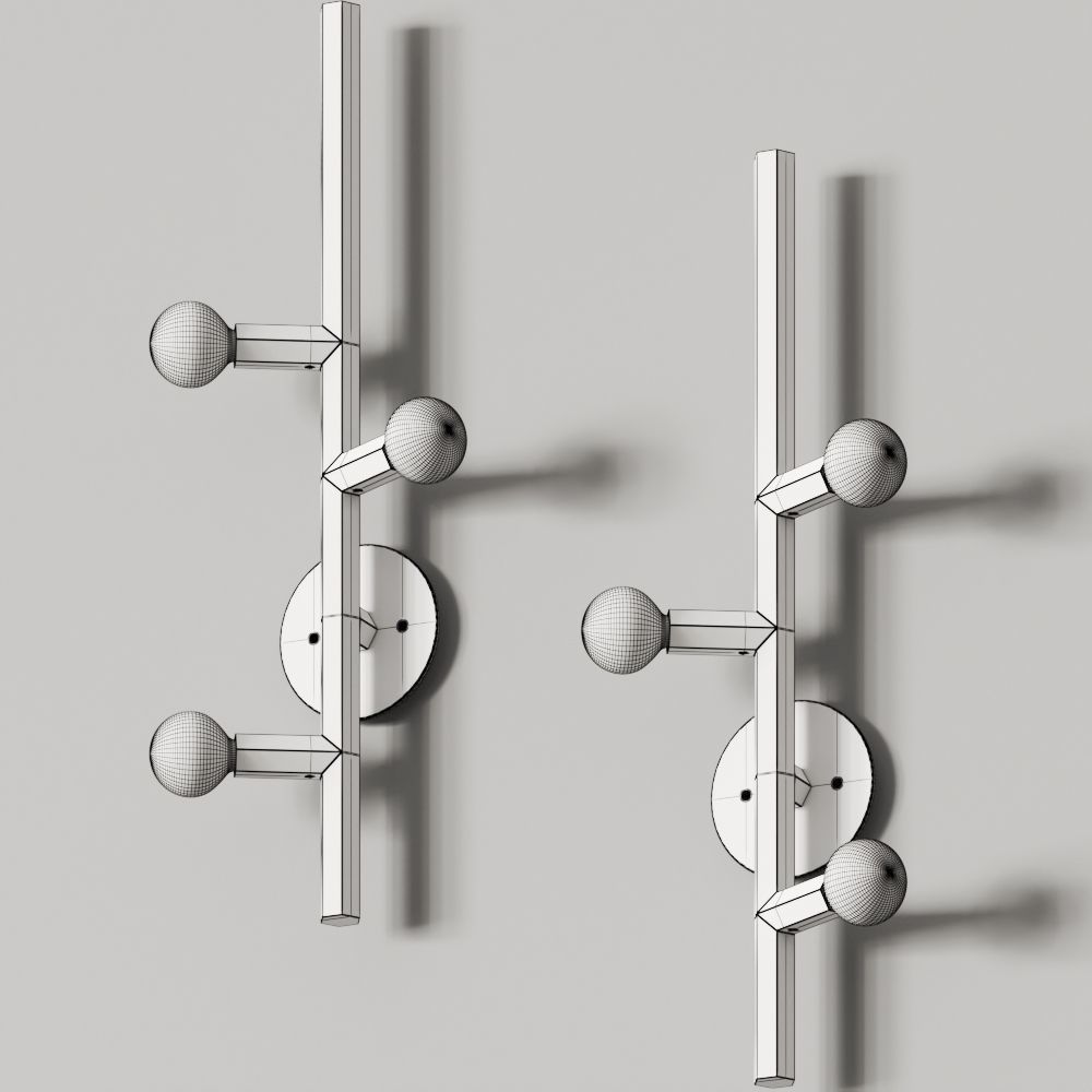 Future Perfect Linden Sconce 3D model_1