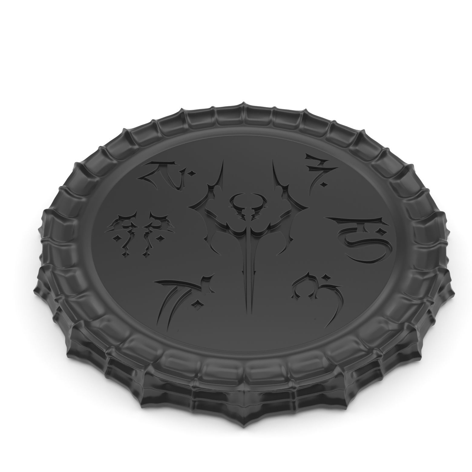 Stand for mugs-plates Soul Reaver 3D print model_5