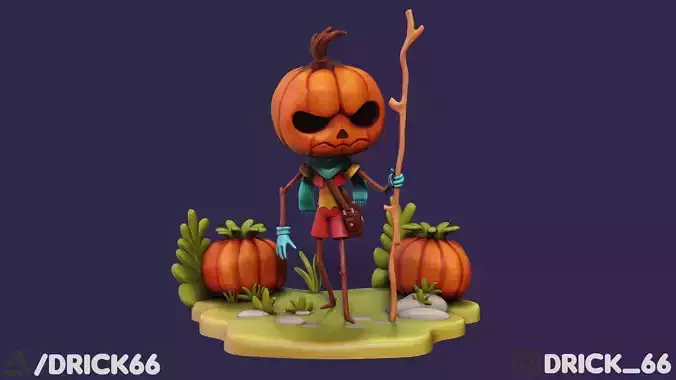 The pumpkin Mage