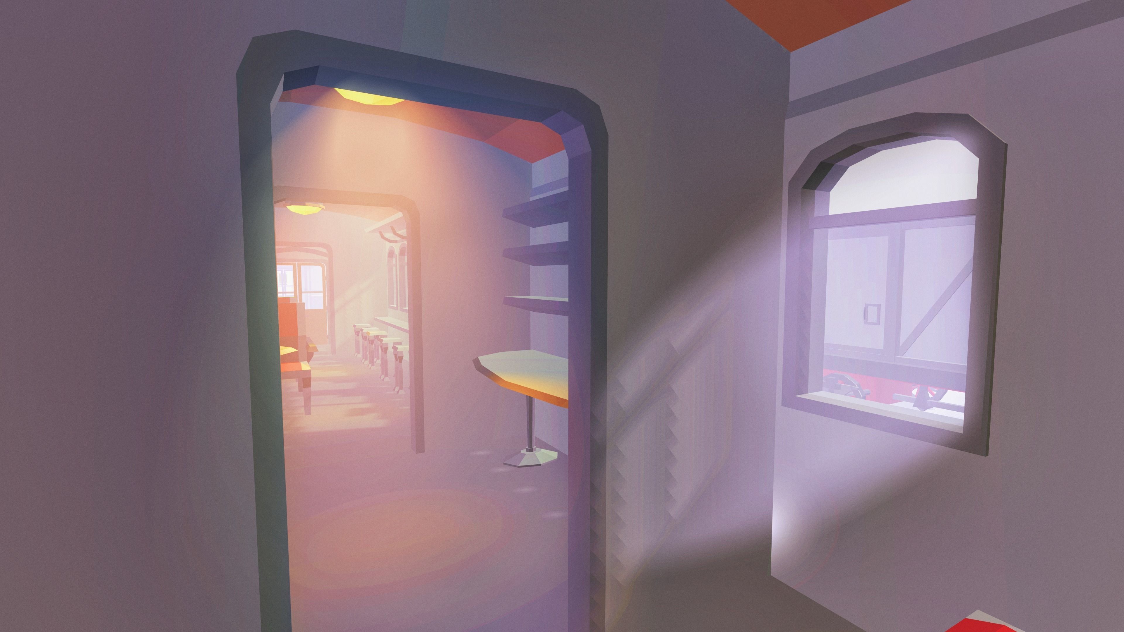 Steam Trains and Stations - Low Poly Low-poly 3D model_12