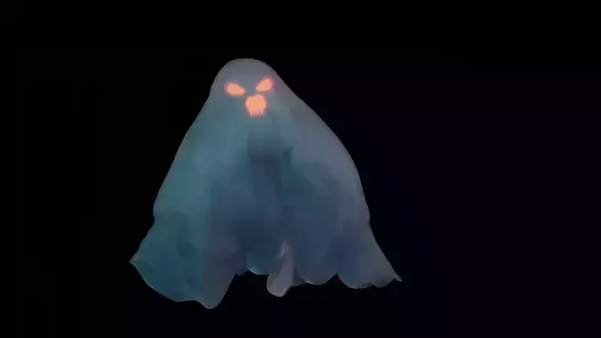 Blender Halloween Cloth Ghost