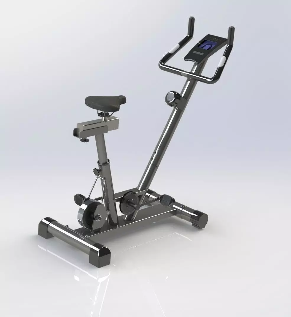 Room bike 3D model_0