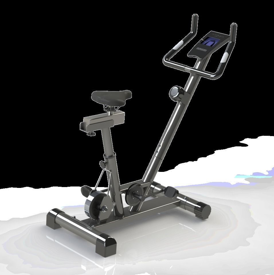 Room bike 3D model_1